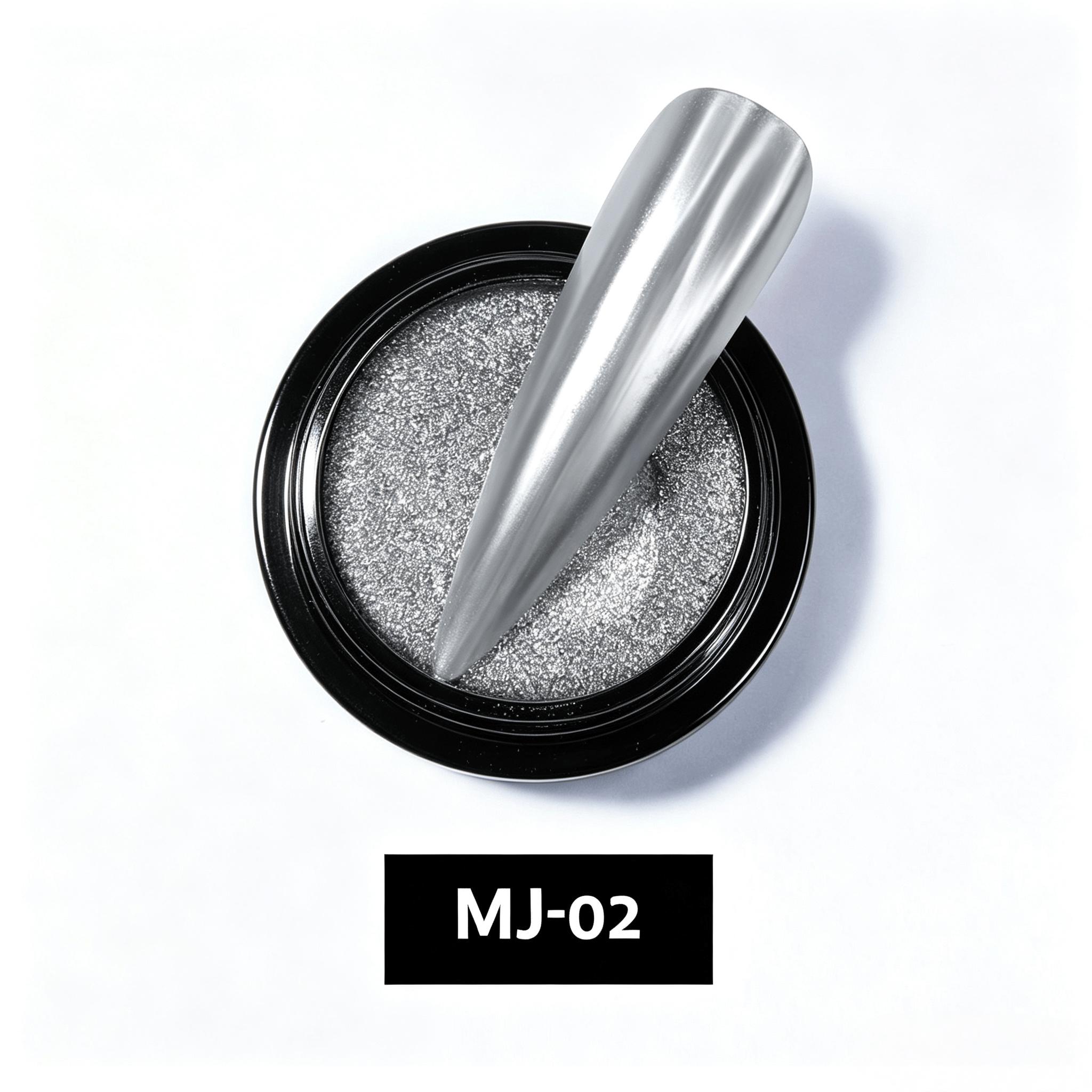 Mirror Chrome Nail Powder ,  Ultra Fine Magic Mirror Effect Powder for Nail Art DIY