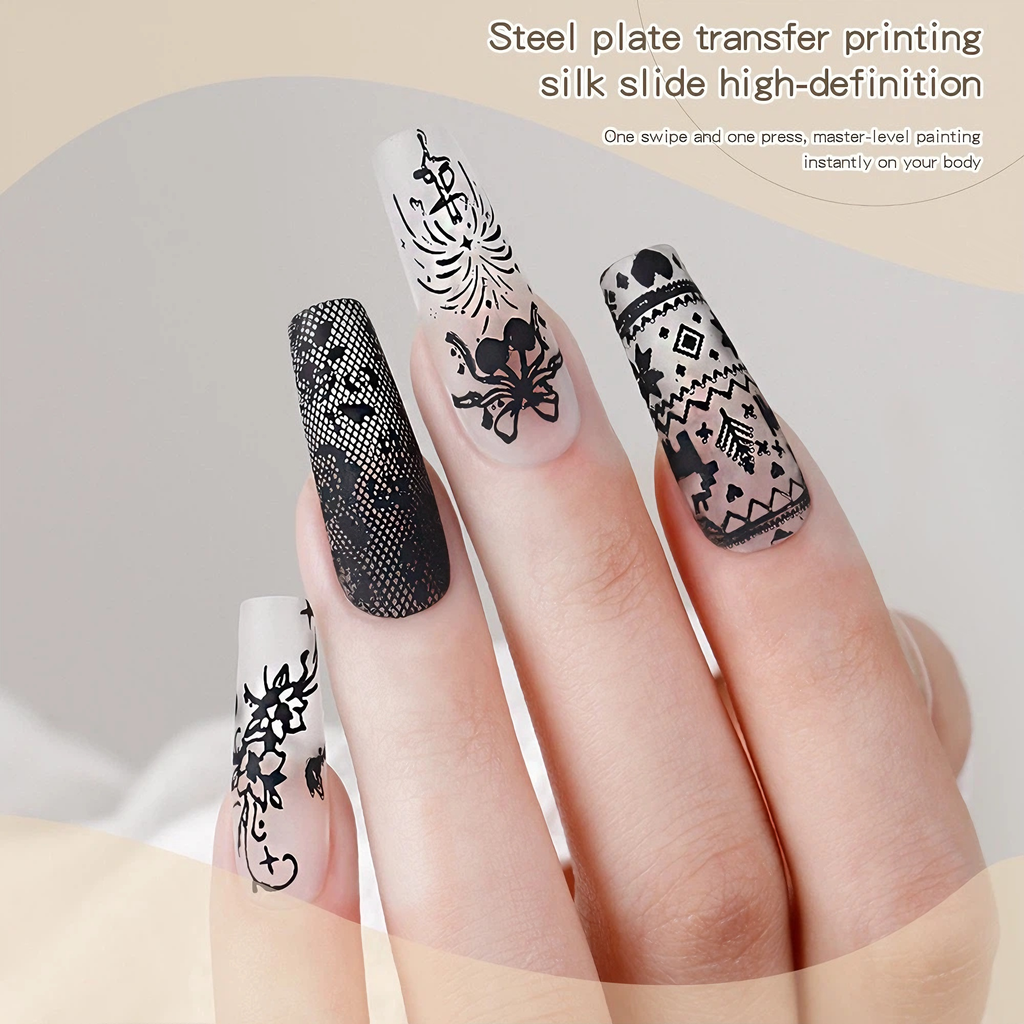 Mirror Metallic Silver Painting Gel, High‑Shine Mirror Silver Liner Gel Nail Art Drawing Gel for DIY Manicure Decor
