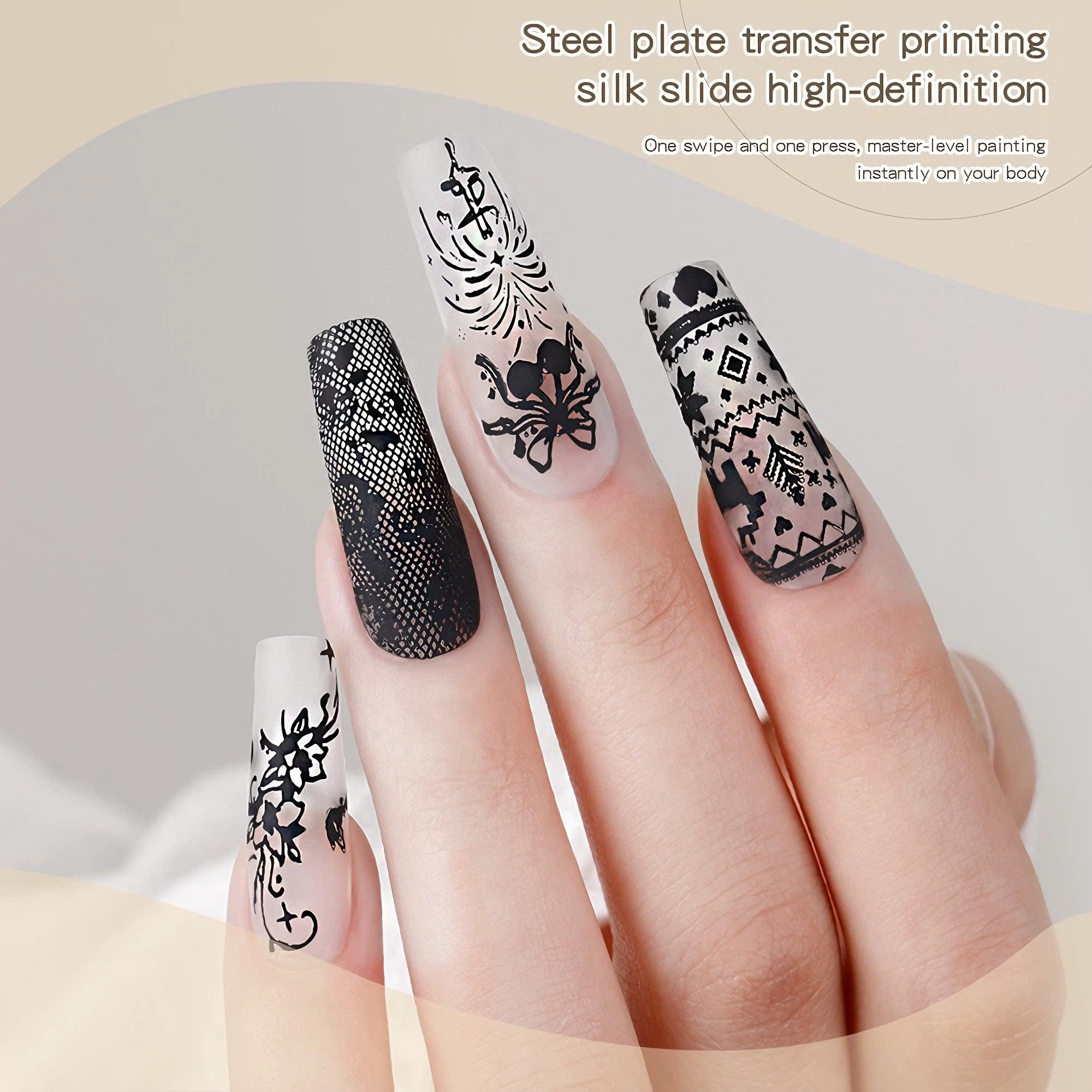 Mirror Metallic Silver Painting Gel, High‑Shine Mirror Silver Liner Gel Nail Art Drawing Gel for DIY Manicure Decor