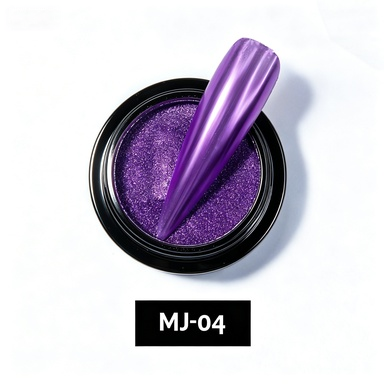 Mirror Chrome Nail Powder ,  Ultra Fine Magic Mirror Effect Powder for Nail Art DIY