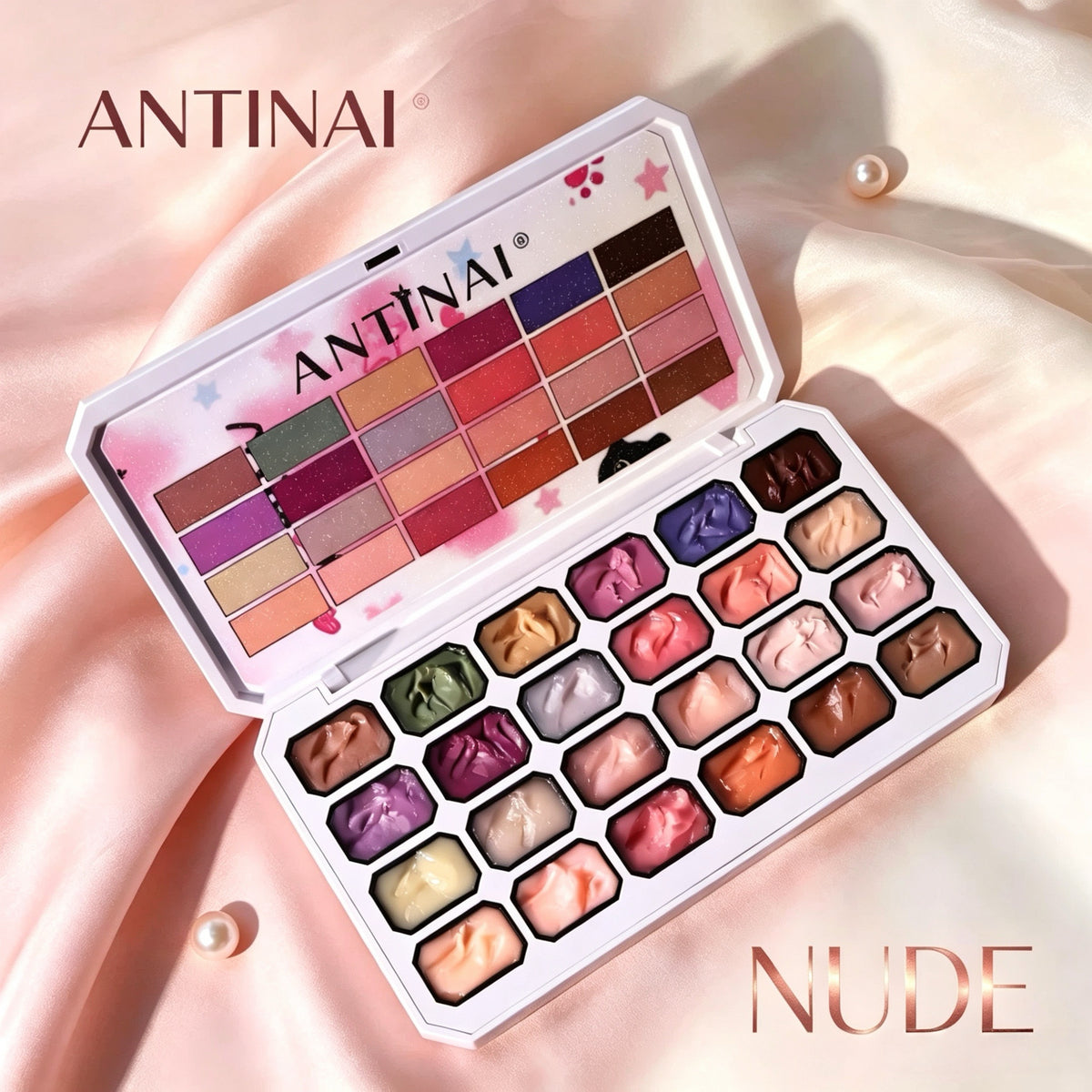 ANTINAI 5D Carving Gel Palette 24 Colors 3D Sculpting Painting Gel Solid Nail Gel For DIY Nail Art Embossed Decoration