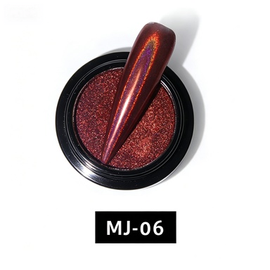 Mirror Chrome Nail Powder ,  Ultra Fine Magic Mirror Effect Powder for Nail Art DIY