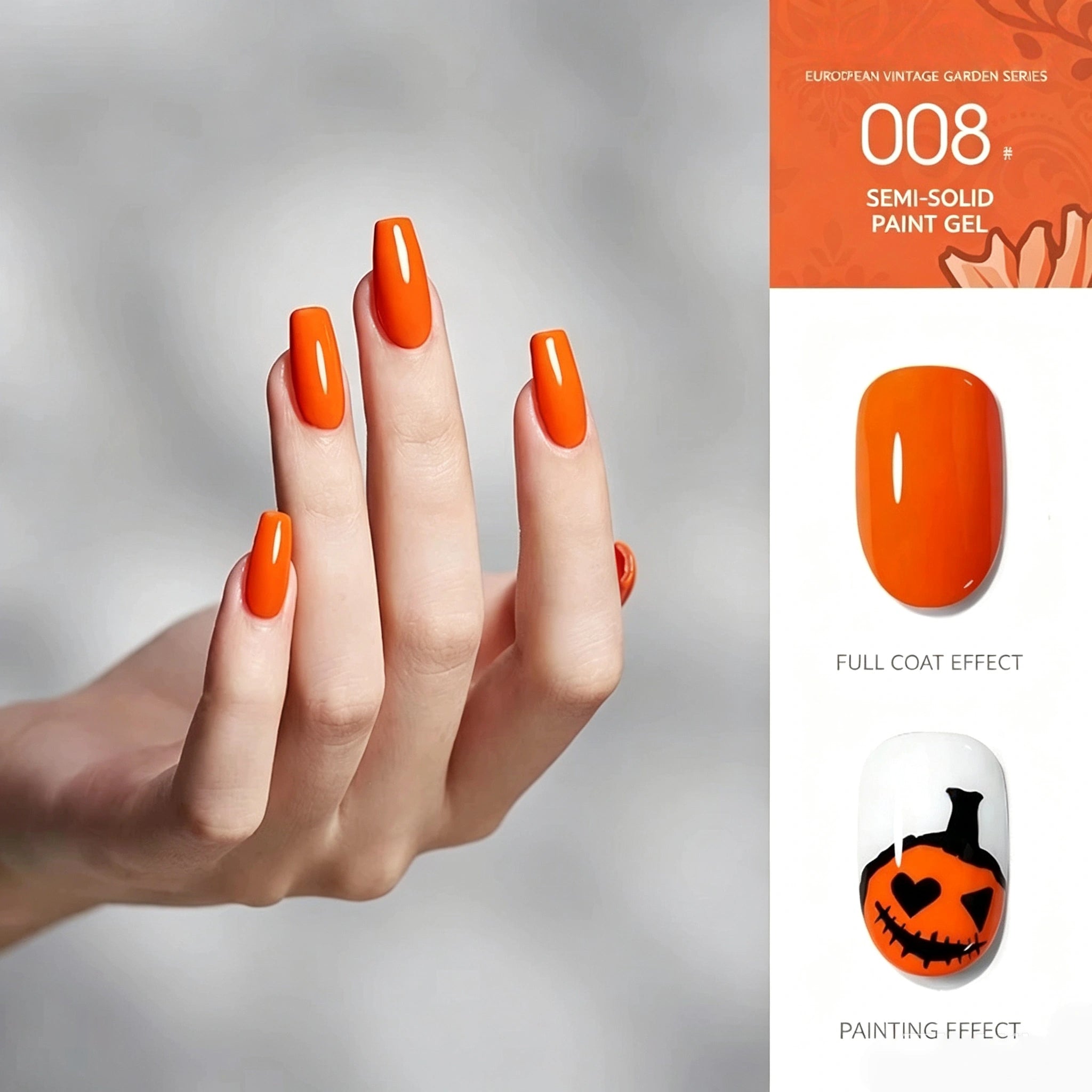 18 Colors Semi‑Solid Nail Paint Gel, Non‑Wipe Cream Gel for Nail Art Painting, Liner & DIY Manicure