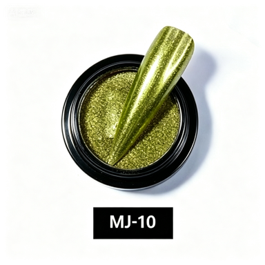 Mirror Chrome Nail Powder ,  Ultra Fine Magic Mirror Effect Powder for Nail Art DIY