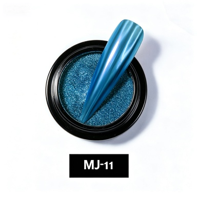Mirror Chrome Nail Powder ,  Ultra Fine Magic Mirror Effect Powder for Nail Art DIY