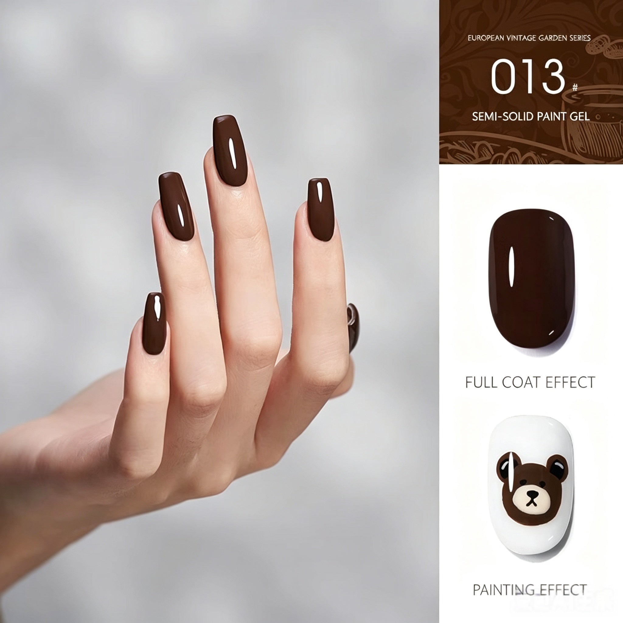 18 Colors Semi‑Solid Nail Paint Gel, Non‑Wipe Cream Gel for Nail Art Painting, Liner & DIY Manicure