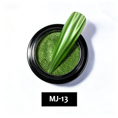 Mirror Chrome Nail Powder ,  Ultra Fine Magic Mirror Effect Powder for Nail Art DIY