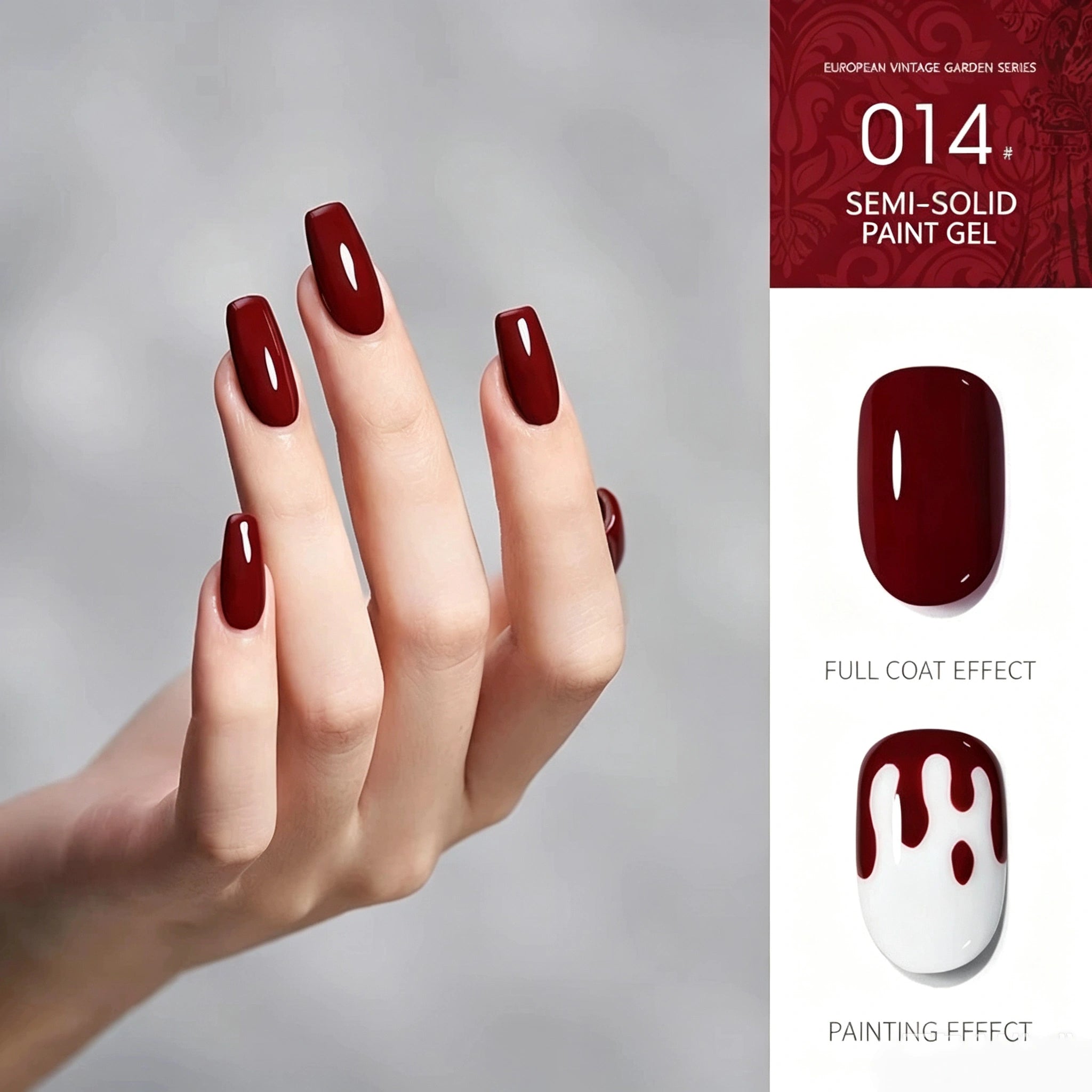 18 Colors Semi‑Solid Nail Paint Gel, Non‑Wipe Cream Gel for Nail Art Painting, Liner & DIY Manicure