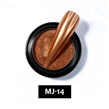 Mirror Chrome Nail Powder ,  Ultra Fine Magic Mirror Effect Powder for Nail Art DIY