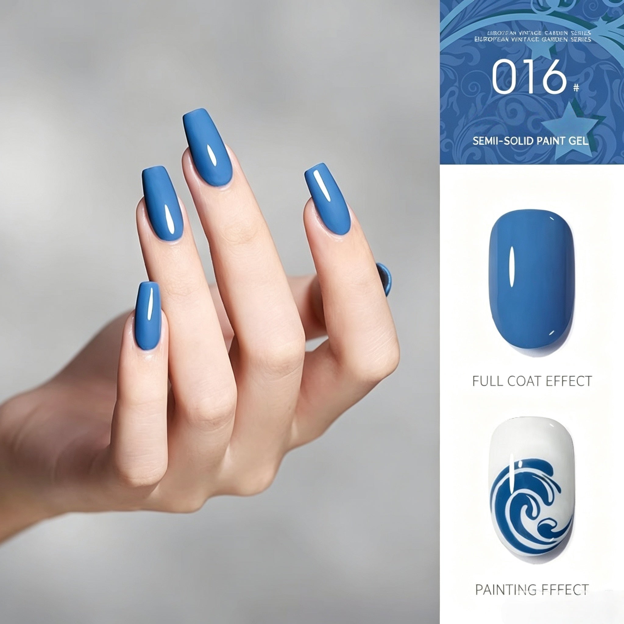 18 Colors Semi‑Solid Nail Paint Gel, Non‑Wipe Cream Gel for Nail Art Painting, Liner & DIY Manicure