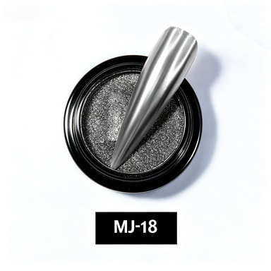 Mirror Chrome Nail Powder ,  Ultra Fine Magic Mirror Effect Powder for Nail Art DIY