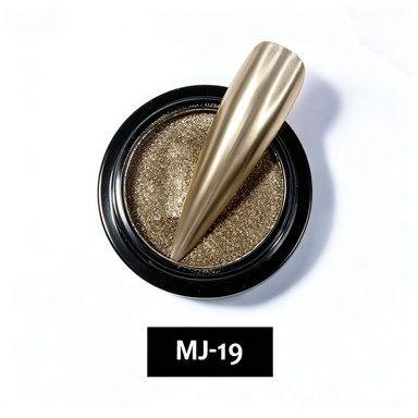 Mirror Chrome Nail Powder ,  Ultra Fine Magic Mirror Effect Powder for Nail Art DIY