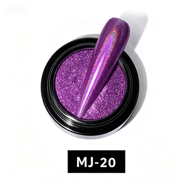 Mirror Chrome Nail Powder ,  Ultra Fine Magic Mirror Effect Powder for Nail Art DIY