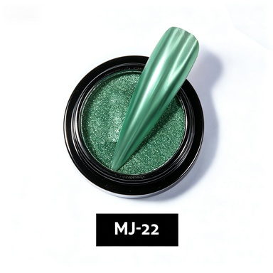 Mirror Chrome Nail Powder ,  Ultra Fine Magic Mirror Effect Powder for Nail Art DIY