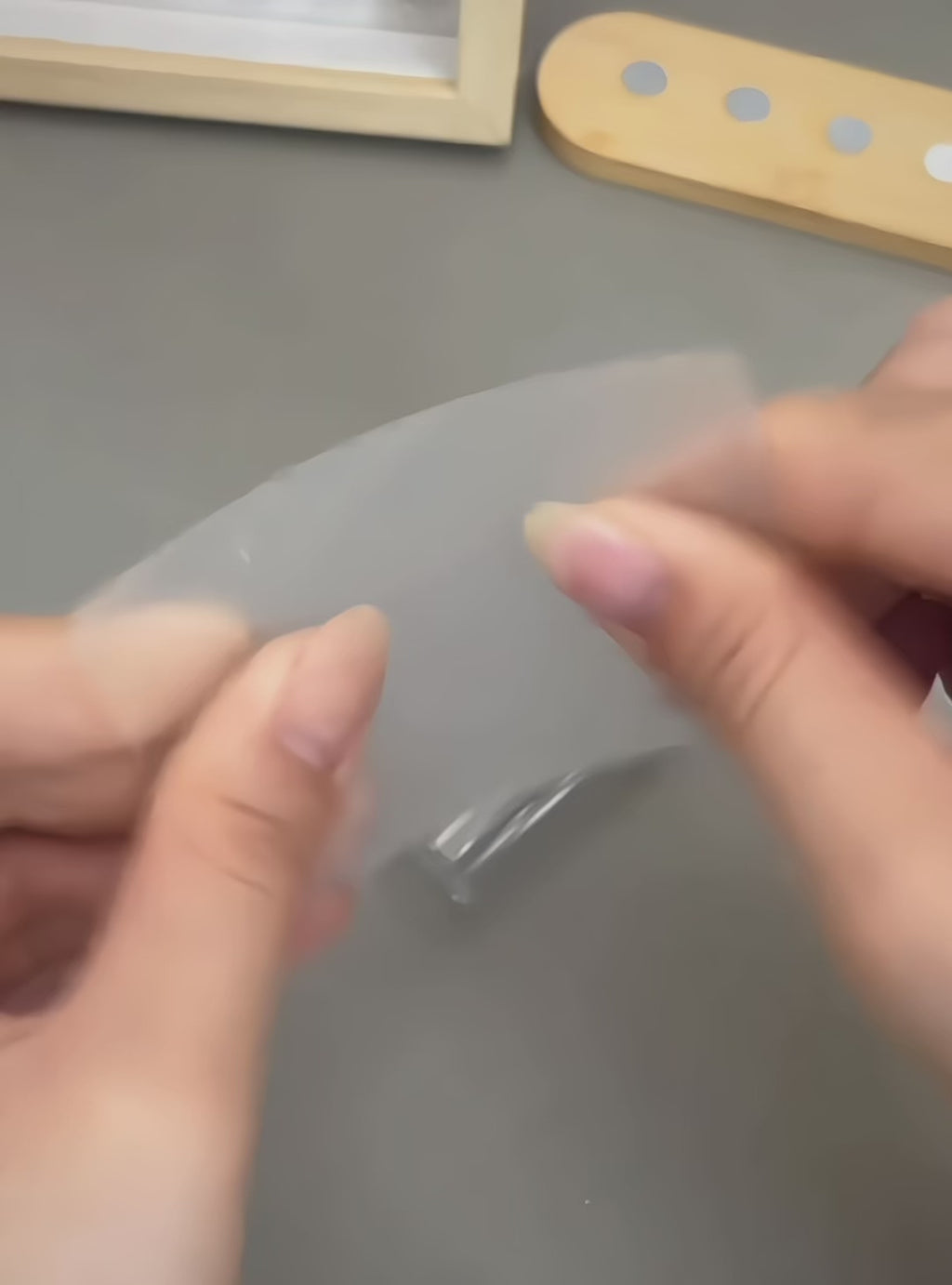 ANTINAI Clear Silicone French Tip Nail Stamper & Scraper Set | Soft Tear-Resistant Stamping Tool